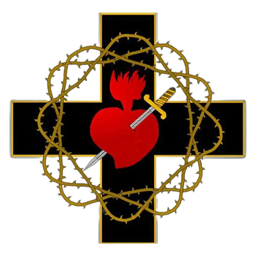 Escudo Hermandad de la virgen de la Soledad de Consuegra