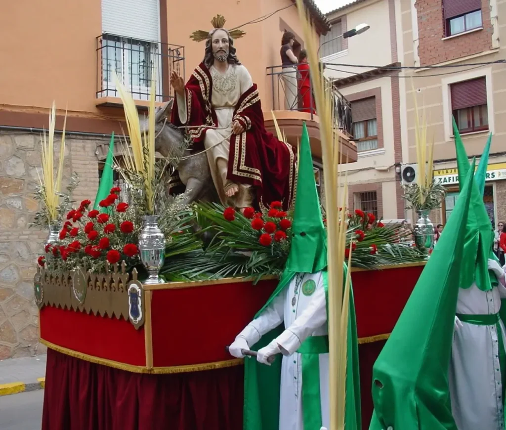 Procesión del Domingo de Ramos. Consuegra