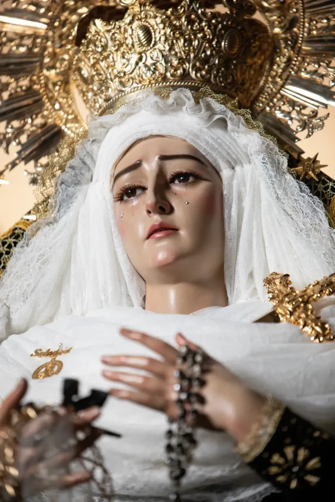 Virgen de la Soledad. Parroquia de Consuegra