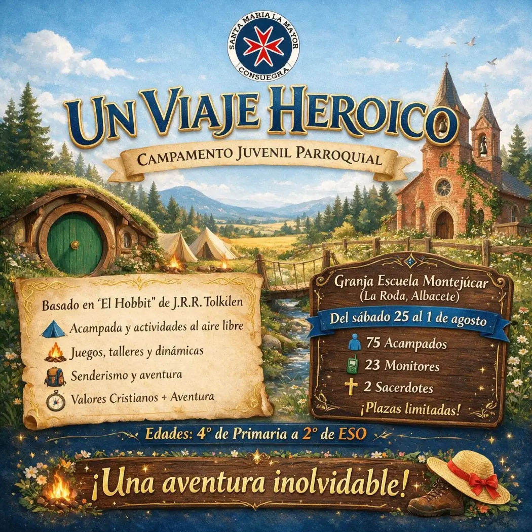 Campamento de la Parroquia de Consuegra 2026